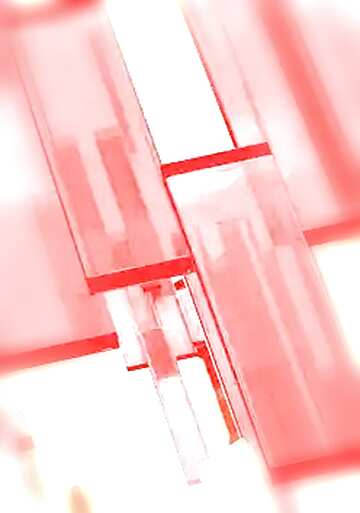 FX №216105 Creative 3d abstract squares lines modern red background Blur Frame