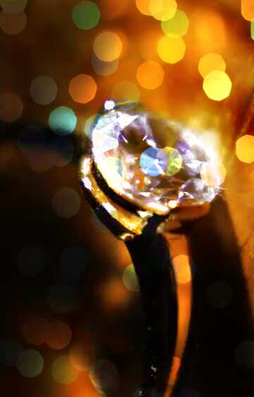 FX №216131 ring diamond