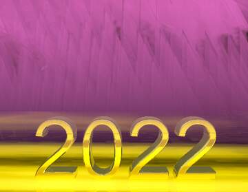 FX №216020 pink futuristic shape. 3D rendering geometric technology illustration. Happy New Year 2022 3d...