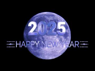 FX №216234 Blue moon Happy New Year 2025