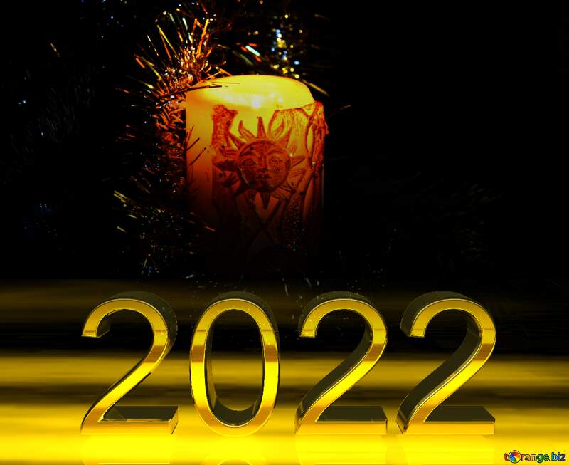 Christmas Candle 2022 №2387