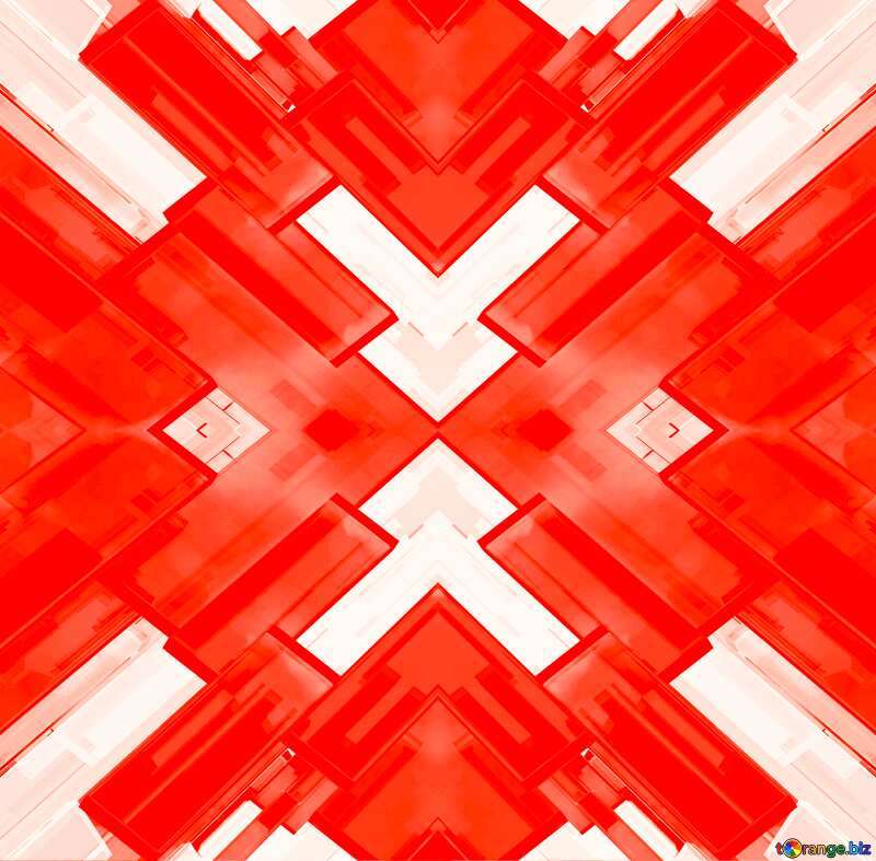 Creative 3d abstract squares lines modern red background Creative Futuristic Pattern №54512