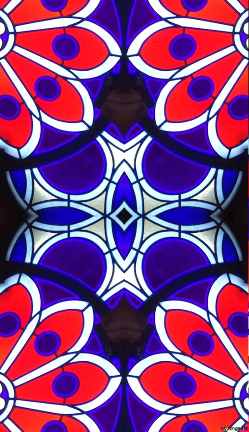 Stained Glass pattern №12010