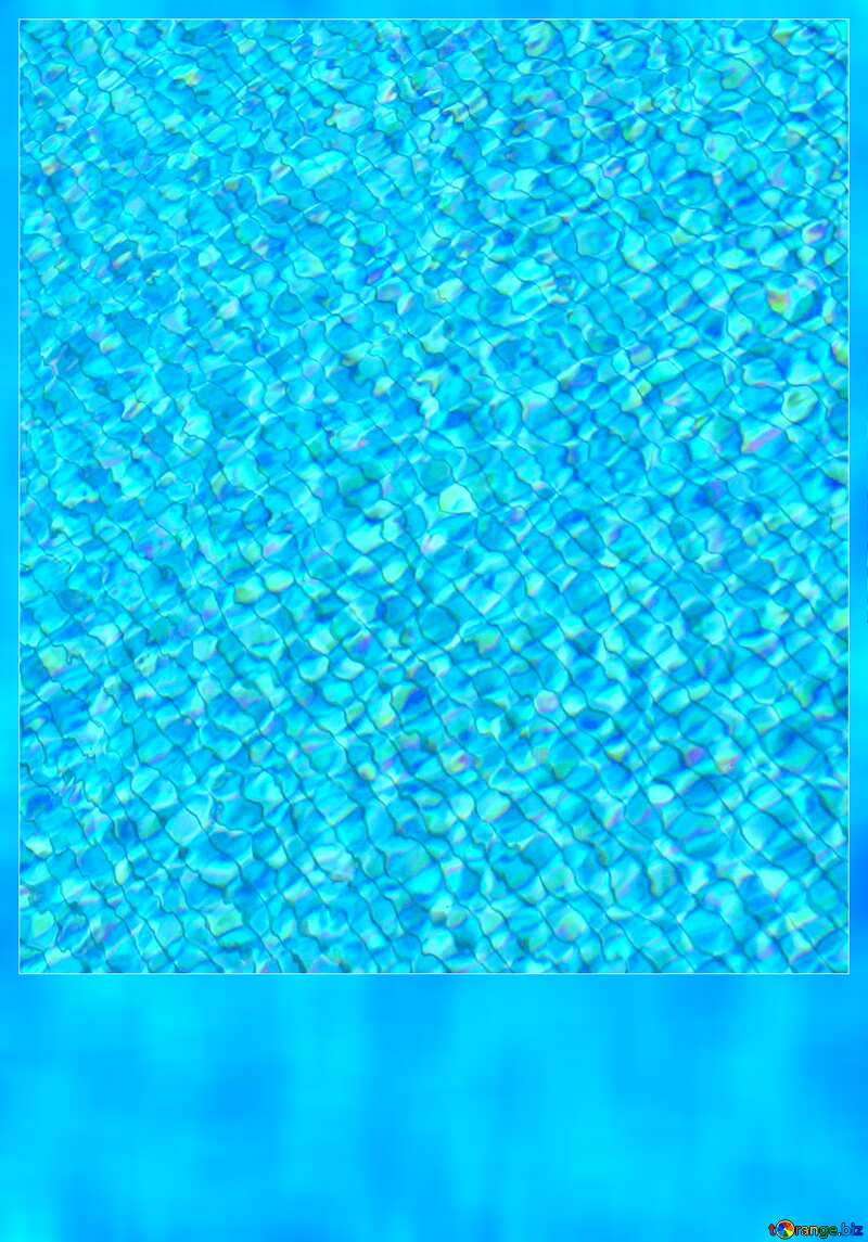 The texture of the water pool bottom blank card №20748