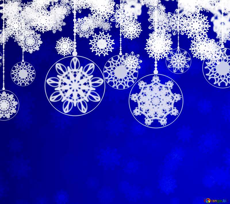 Clipart Christmas snowflakes №40711