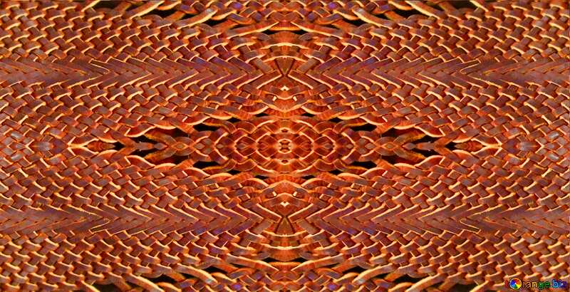 pattern weaving of leather ribbons texture №53003