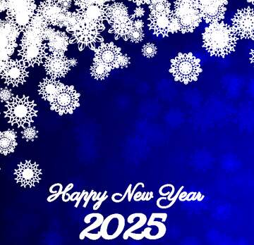 FX №217515 Blue background Christmas and new year happy new year 2024