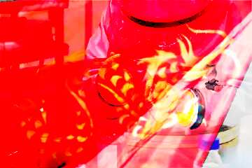 FX №218107 Chinese Dragon flag coronavirus virus