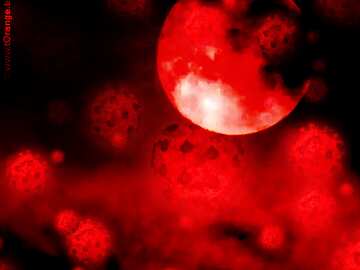 FX №219387 Space Mars red planet Technology Futuristic background virus background