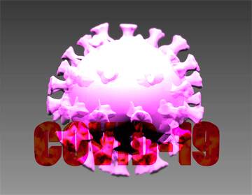 FX №219255 Covid-19 Coronavirus art 3D render