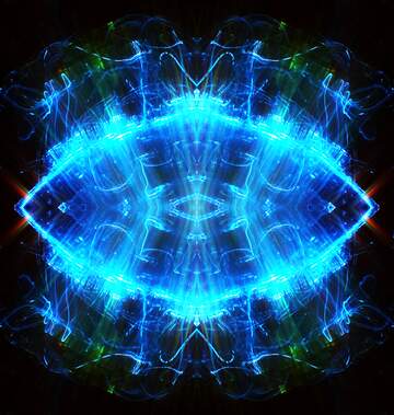 FX №219154 Lights blue fractal