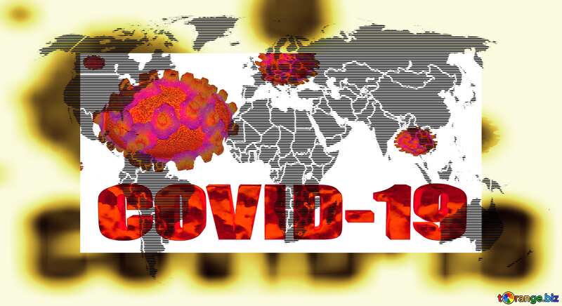 World map covid 19 global concept №54507