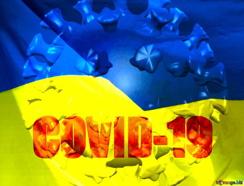 Covid-19 in Ukraine Coronavirus art 3D render №54736