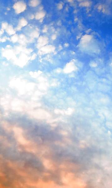 FX №220876 Beautiful sky vertical backgound
