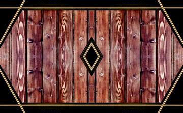 FX №220201 dark wood panels template
