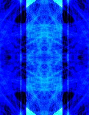 FX №220386 fractales azules