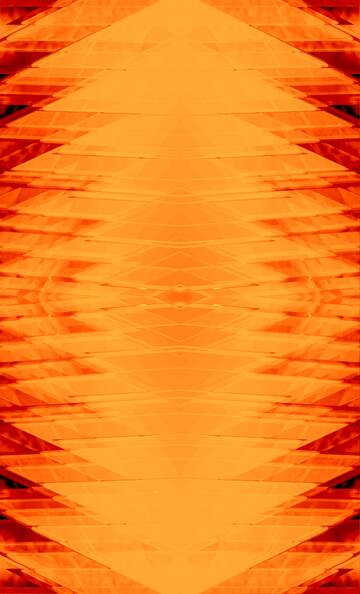 FX №220768 Orange  futuristic tringle geometric  background