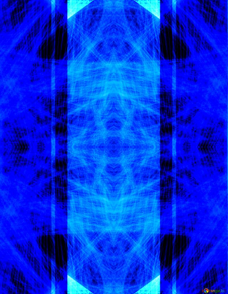 fractales azules №40643