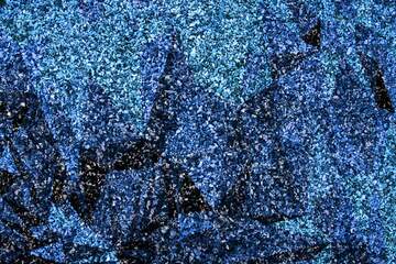 FX №221253 Grave blue polygon texture
