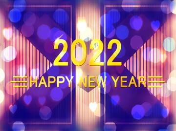FX №221692 new year 2022  Gold lines design  responsive business background