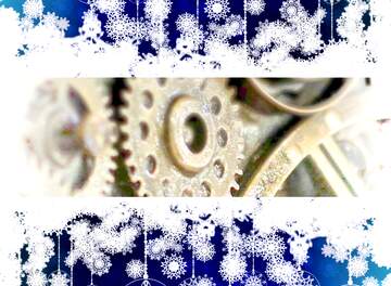 FX №221469 Steampunk  Christmas background