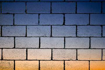 FX №221977 Sunset wall blocks
