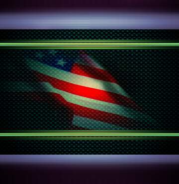 FX №221341 USA  Flag art  background