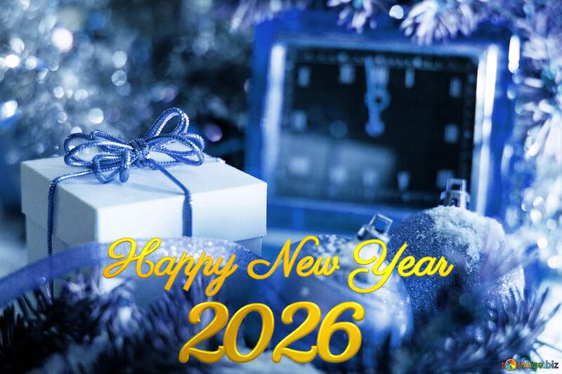 Greeting card 2026 new year №15364