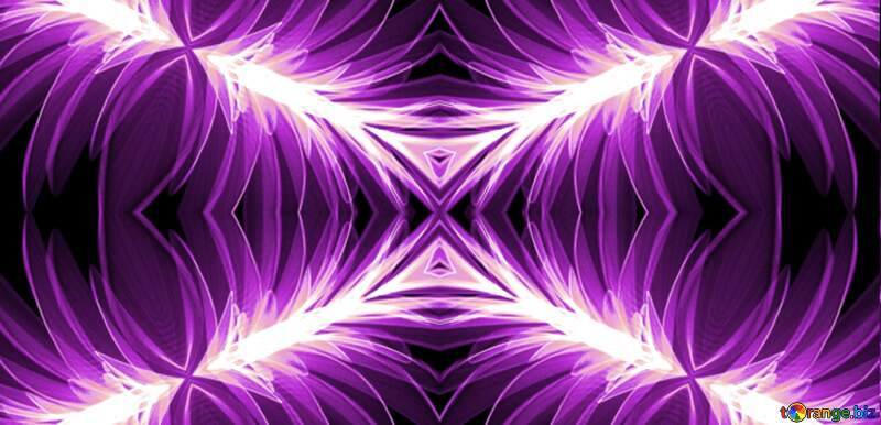Purple fractal  pattern №40650