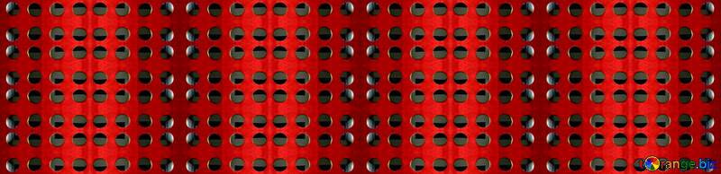 Red hole pattern №21768