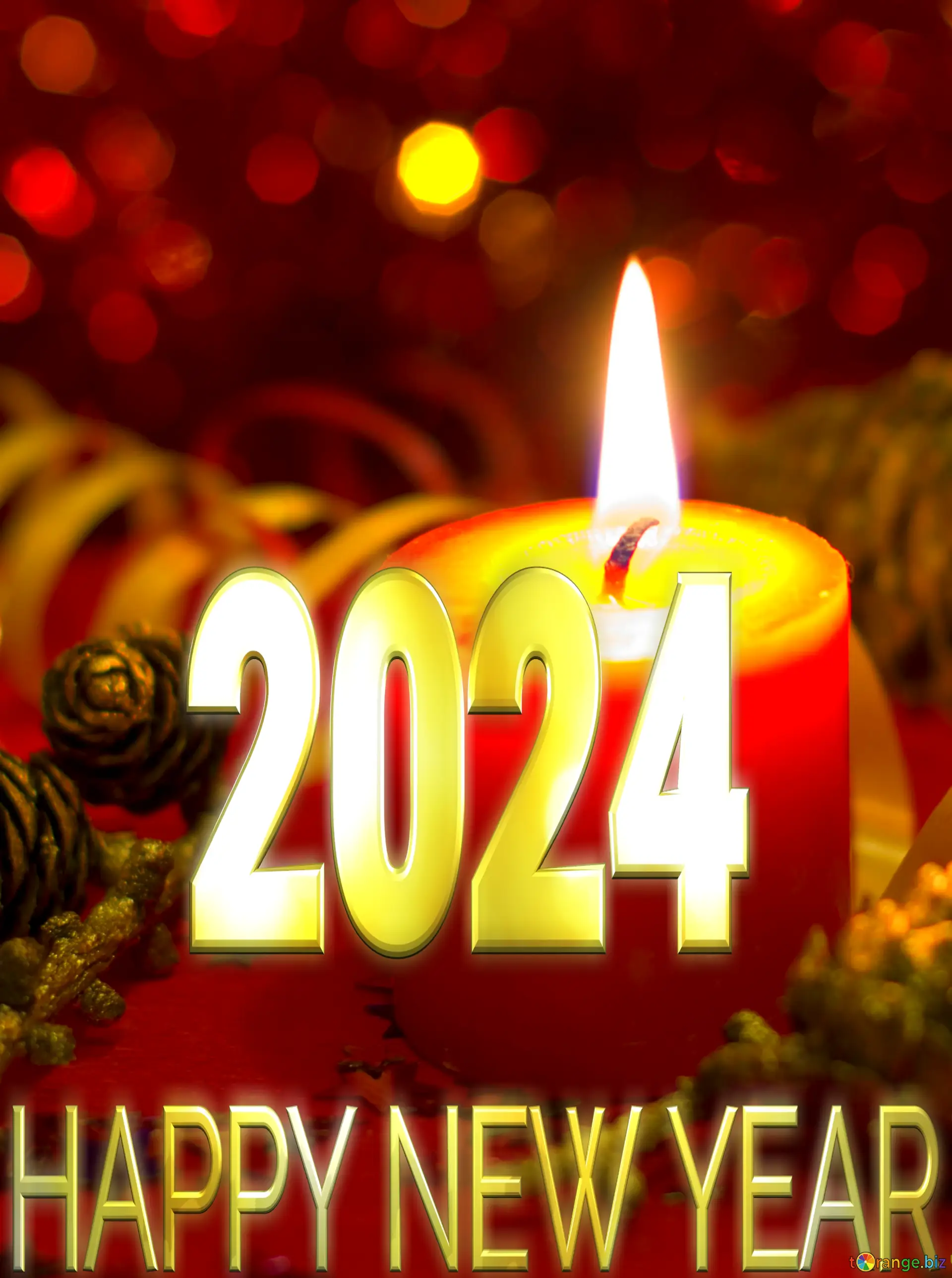 2024 happy new year Kostenloses Bild herunterladen №222270