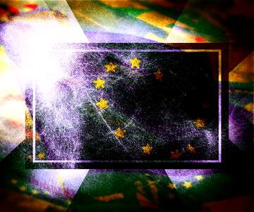 FX №222144 Euro Flag background template