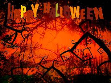 FX №222306 Halloween Creepy forest