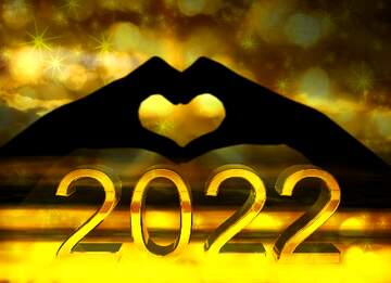 FX №222042 heart silhouette 2022