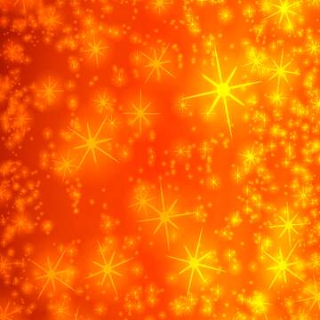 FX №222016 Orange stars background