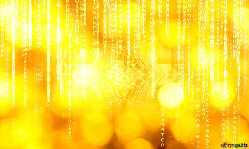 Gold matrix  background №37815