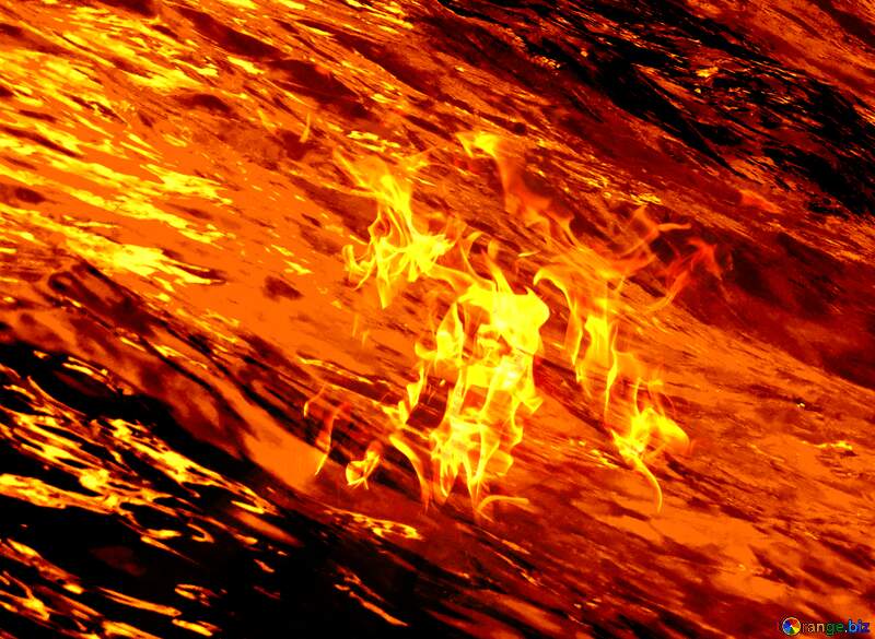 lava fire geological phenomenon background №25211
