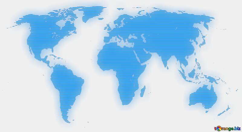 World map transparent  concept background №54504