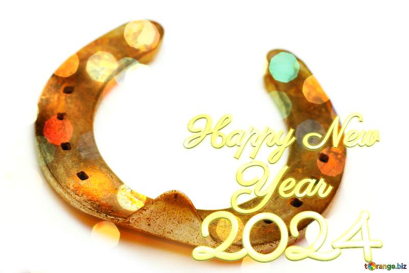 Good luck  horseshoes happy new year 2024 №16781