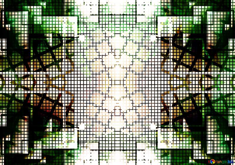 Technology cages and lattice  background abstract squares pattern №49678