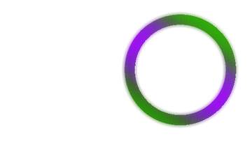 FX №224339 purple and green-colored ring transparent thumbnail background