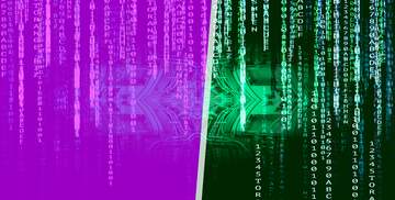 FX №224674 purple green Design split thumbnail background