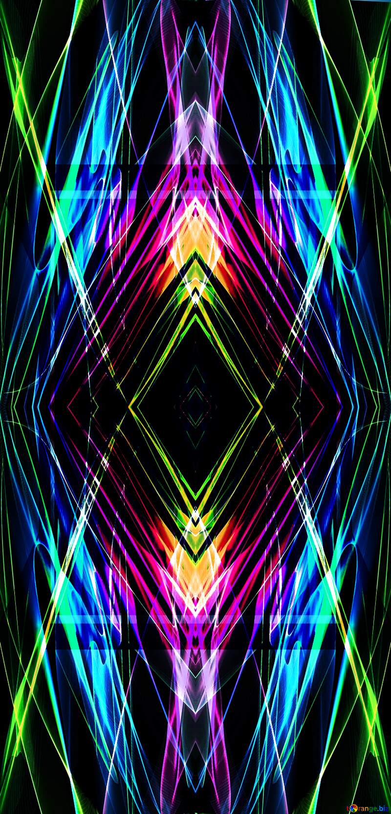 Psychedelic art design neon laser graphic design fractal art scene a close up of a laser background №40614