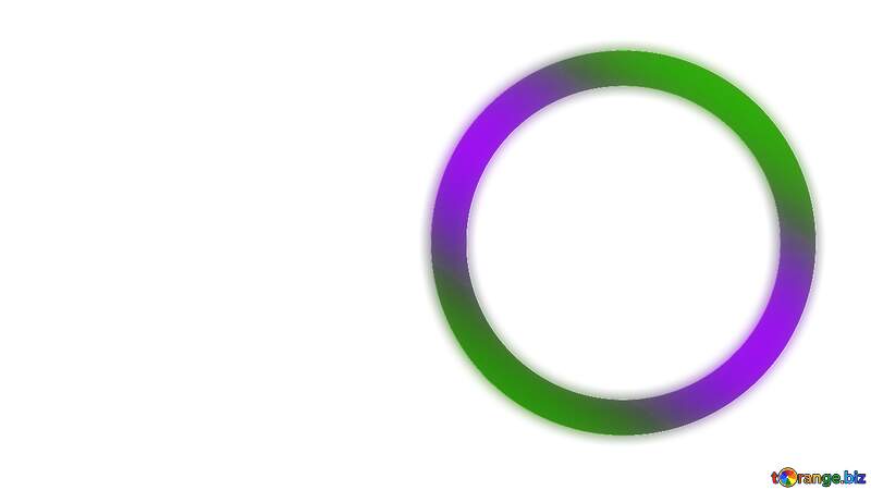 purple and green-colored ring transparent thumbnail background №54776