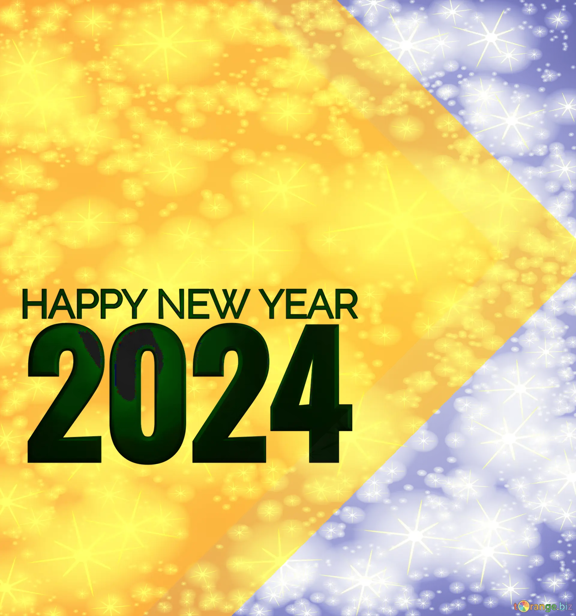 Happy New Year 2024 design. Pantone Color 2024, Poster, Banner
