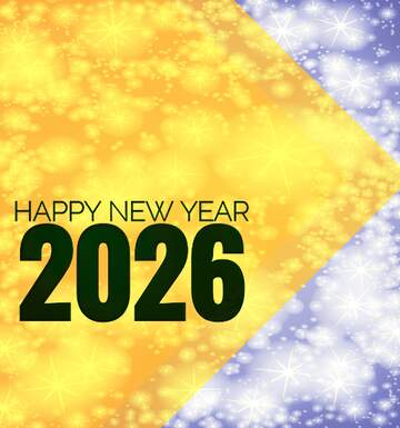 FX №225641 Happy New Year 2026 thumbnail transparent background