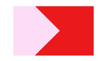 FX №225120 pink and red flag Copyspace Youtube thumbnail transparent background