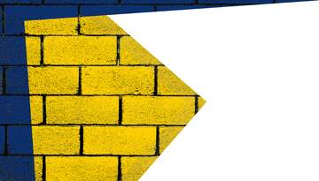 FX №225597 yellow blocks wall brick  opacity Frame transparent Youtube thumbnail background