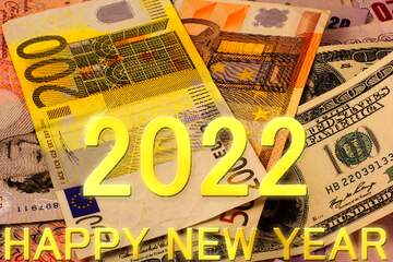 FX №226866 Banknotes happy new year 2022