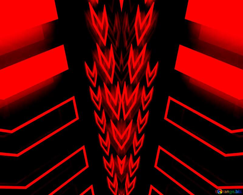 abstract arrows red  background №54503
